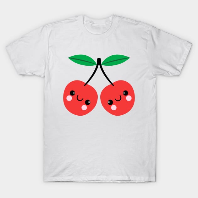 Cherry Friends T-Shirt by Sam Pernoski